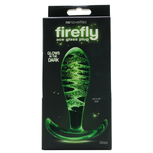 Firefly Glow in the Dark Ace Glass Plug