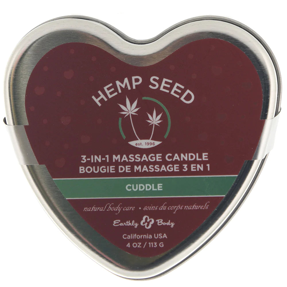 3-in-1 Massage Candle 4oz/113g in Cuddle