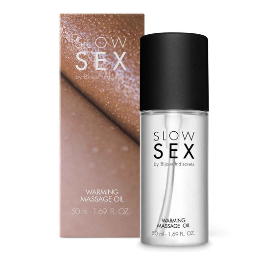 Warming massage oil – SLOW SEX
