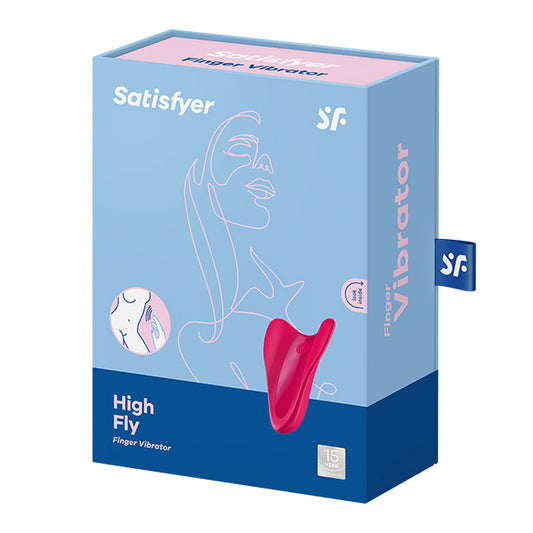 Satisfyer High Fly – Yellow - Red