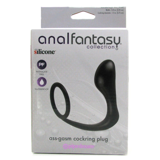 Anal Fantasy Ass-Gasm Cock Ring Plug