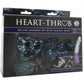 Heart-Throb Deluxe Harness Kit &amp; Curved Dildo in Purple