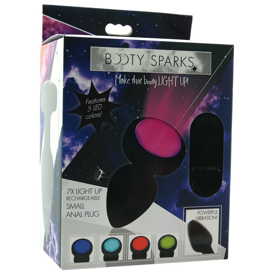 Booty Sparks 7X Light Up Butt Plug in Small